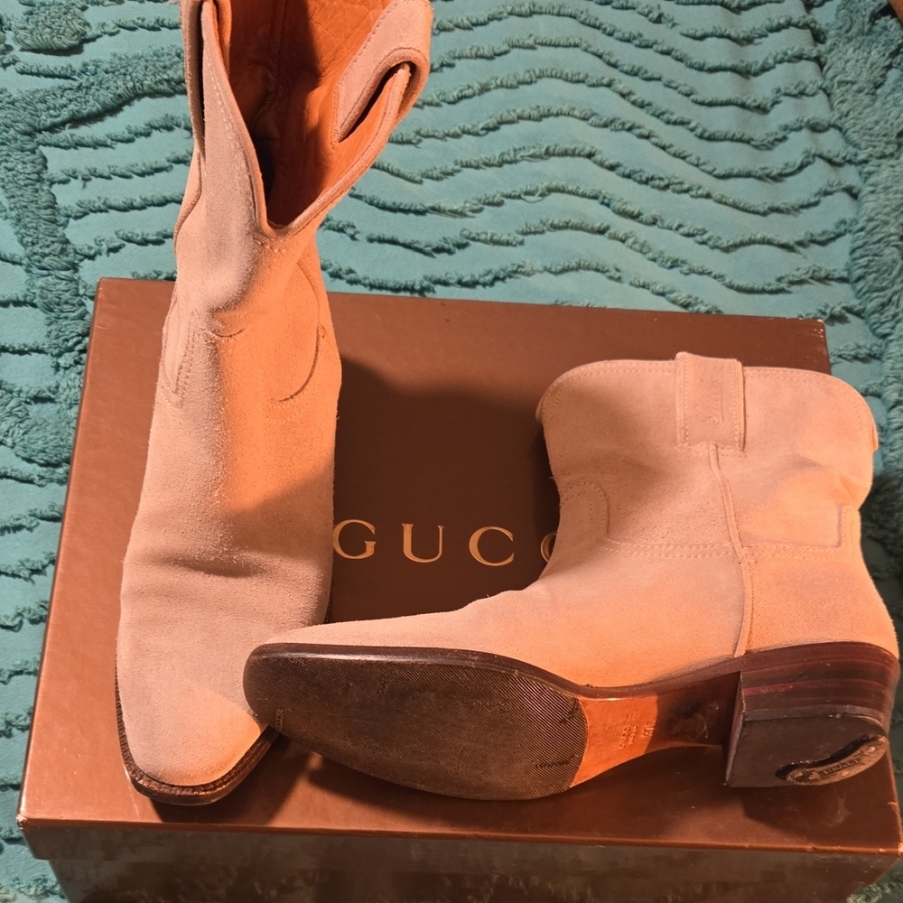 Gucci Suede Boots